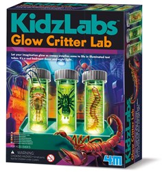 4M Glow Critter Lab toy experiment bioluminescence science set