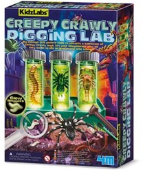 4M educational toy Creepy Crawly excavation lab discovery set
