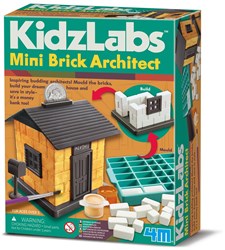 4M architecture toy set mini bricks creative building kit STEM