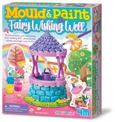 4M craft set fairy wishing well - mould and paint for kids