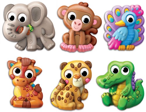 4M Creative Mould and Paint Animals Craft Set Googly Eyes-2