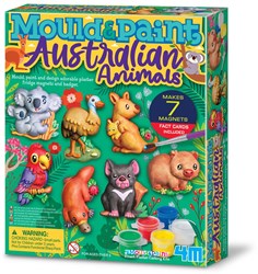 4M craft kit casting and painting Australian animals toys