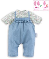 Corolle Mon Grand Poupon overall & blouse baby doll 36 cm-2
