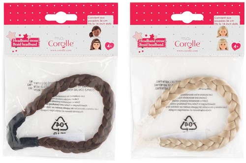 Corolle MC ASST Headbands Tresse