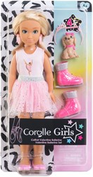 Corolle fashion doll ballerina Valentine with accessories and dog Tutu