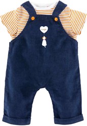 Corolle doll clothing dungarees and T-shirt - outfit for 36cm doll