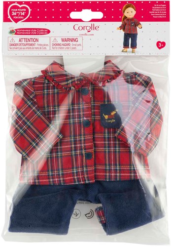 Corolle doll clothing homewear set for 36cm dolls - 2 pieces