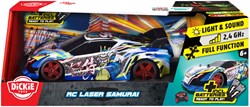 Dickie RC car Laser Samurai - remote control toy car with lights and sound