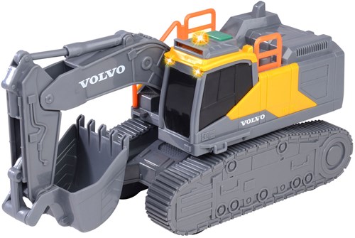 Dickie Volvo excavator toy with lights and sounds - construction vehicle-2
