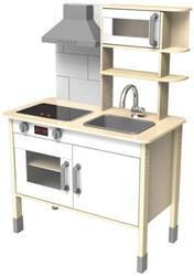 Eichhorn wooden play kitchen with light and sound - toy kitchen