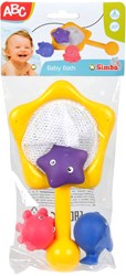 Bath animals water toy with net - water fun for kids