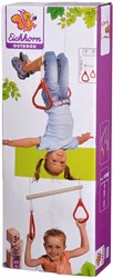 Simba wooden gymnastic rings outdoor set - adjustable trapeze - Eichhorn