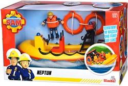 Brandweerman Sam Neptune Reddingsboot met Figuur