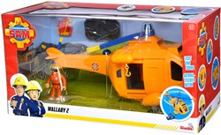 Brandweerman Sam Wallaby 2 Helikopter mef Figuur