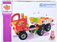 Eichhorn Constructor building set truck - wooden construction toy 135 pieces-2