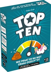 Asmodee card game Top Ten cooperative game for 4-9 players