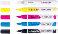 Bruynzeel brush pen set - Ecoline primary colours 5 pieces-2