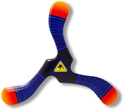 Boomerang Fan boomerang plastic Zebra III right-handed 27cm 15m toy