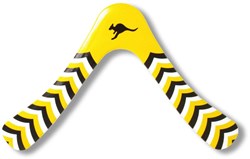 Boomerang Fan boomerang plastic right-handed 30cm outdoor toy