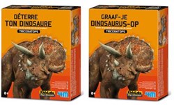 4M Graaf Je Dino Op - Triceratops - FR + NL Versie