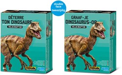 4M KidzLabs dinosaur excavation kit - Velociraptor - educational toy