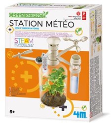 4M Kidzlabs Green Science weather station educational toy - experiment kit