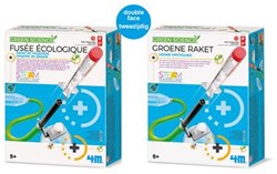 4M Kidzlabs Green Science rocket toy - Green Rocket experiment kit
