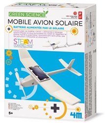 4M Green Science toy - Solar plane mobile educational