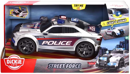 Dickie police car toy vehicle with lights and sound - 33 cm