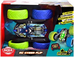 Dickie RC stunt car Cyber Flip with LED and remote control 22 cm