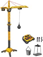 Dickie RC construction crane toy with remote control and lights-2