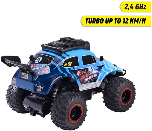Dickie RC Volkswagen Beetle Monster Bug - Remote Control Car black-3