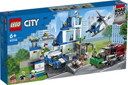LEGO City Police Station - Police Building Set 60316 with Vehicles