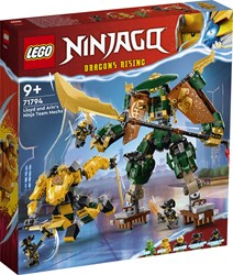 LEGO 71794 NINJAGO Lloyd and Arin's ninja teammecha with 2 Figures