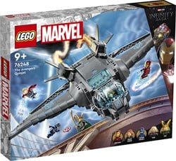 LEGO Marvel Super Heroes 76248 Marvel The Avengers Quinjet, Infinity Saga Set