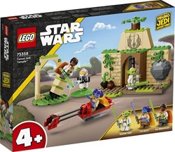 LEGO Star Wars Tenoo Jedi Temple building set with Yoda figure - 75358