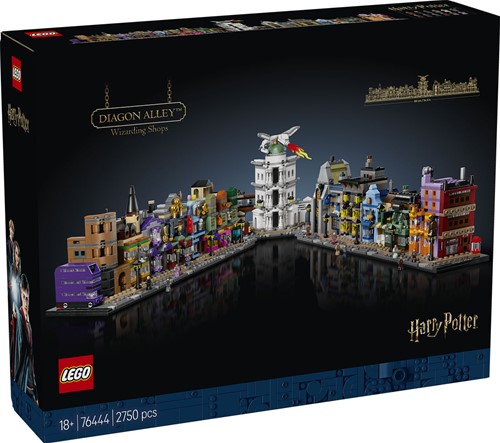 LEGO 76444 Harry Potter De Wegisweg tovenaarswinkels