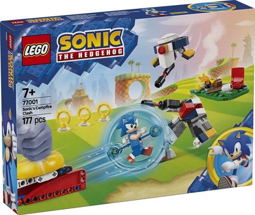 LEGO 77001 Sonics krachtmeting bij het kampvuur