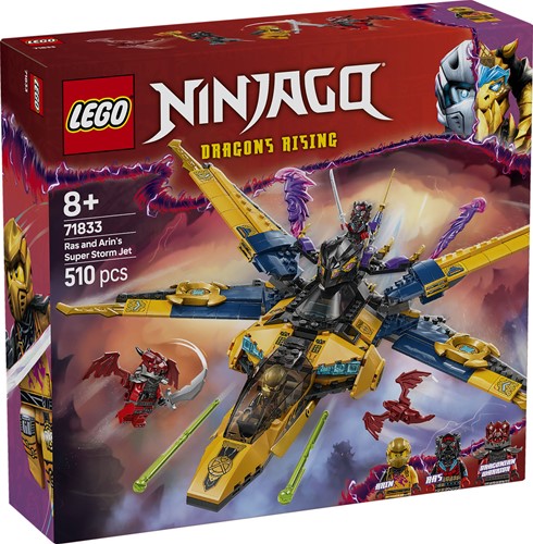LEGO 71833 Ninjago Ras en Arins superstormvliegtuig