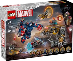 LEGO Super Heroes building set Avengers: Endgame Thor vs. Chitauri