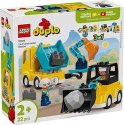 LEGO Duplo construction vehicles 3-in-1 set - creative toy