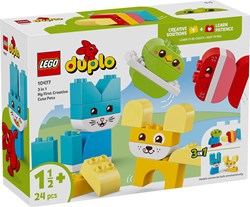 LEGO Duplo 3-in-1 Creative Animals building set for toddlers and kids