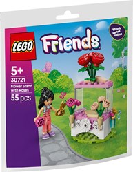 LEGO flower stand roses building set for kids and creative play