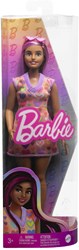 Barbie doll fashion doll heart dress dark hair - toy doll