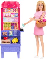 Mattel Barbie Malibu shopping playset with accessories and doll-2