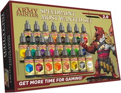 The Army Painter Speedpaint Most Wanted Set 2.0 acrylic paint miniatures