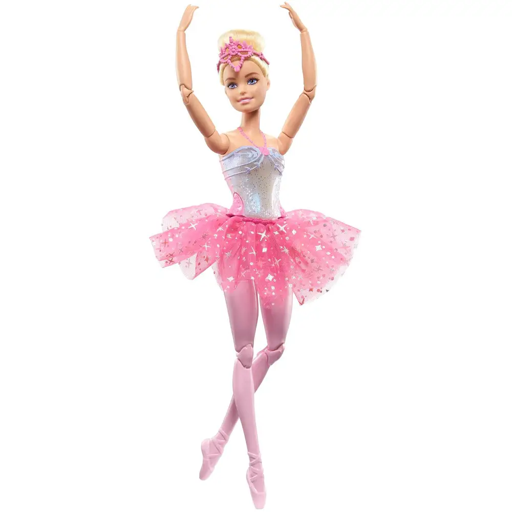 Barbie ballerina doll with lights - Dreamtopia pink dress