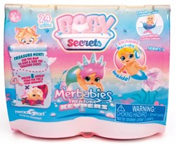 Merbabies Treasure mini doll playset for kids - Baby Secrets