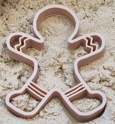 Grennn gingerman cutter - eco-friendly toy for clay and magic sand