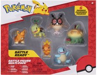 Pokémon play figures 6 pack - action figure set for kids